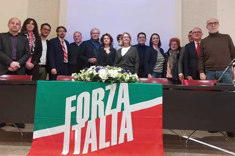 Presentazione dei candidati di Forza Italia